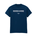 Morecambe x Terrace - Navy T Shirt